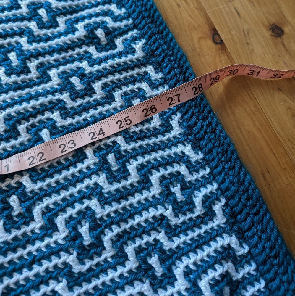 HANDMADE crochet baby afghan baby blanket - Picture 3 of 6